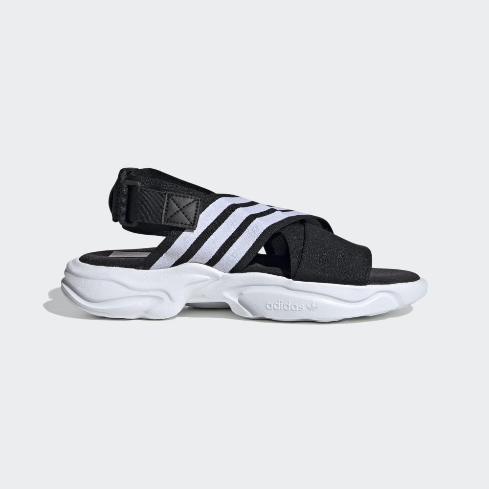 Sandale Adidas Magmur Dama Romania - Negrii/Albi EF5863